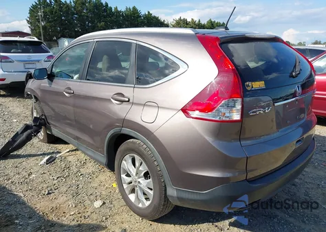 2014 Honda Cr-V Ex-L из США, поврежденный, VIN 5J6RM4H70EL107554